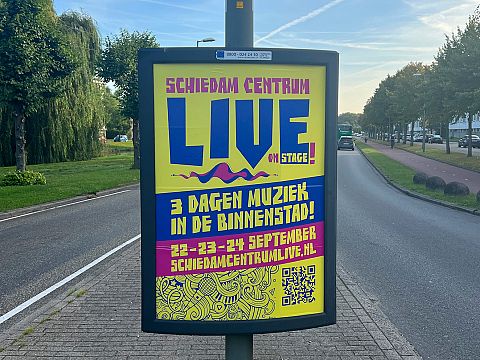 Schiedam Centrum presenteert: Live on Stage!